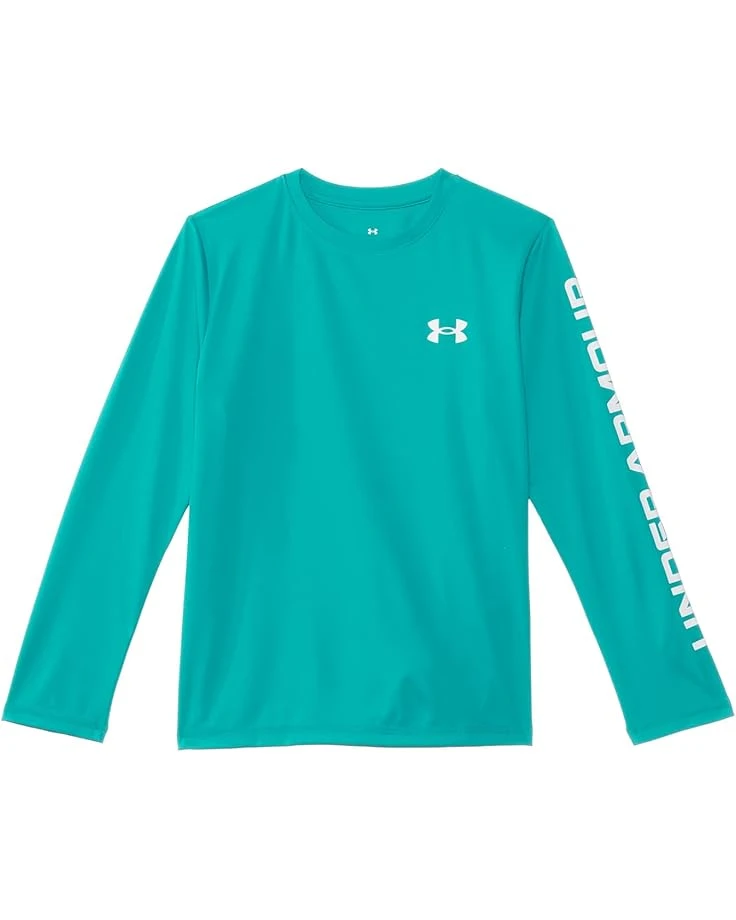 Under Armour Kids Wordmark Upf Long Sleeve Shirt (Big Kid) | Shirts & Tops 1 Under Armour Kids Wordmark Upf Long Sleeve Shirt (Big Kid) | Shirts & Tops