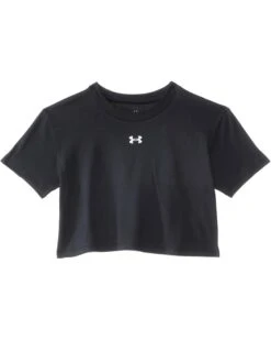 Under Armour Kids Crop Sportstyle Logo Short Sleeve T-Shirt (Big Kids) | Shirts & Tops