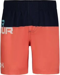 Under Armour Kids Logo Color-Block Volley (Big Kid) | Swimwear