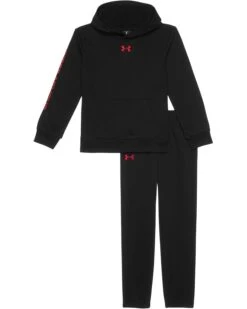 Under Armour Kids Rival PO Hoodie Set (Little Kids/Big Kids) | Kids' Sets