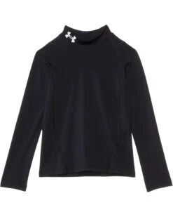 Under Armour Kids HeatGear® Armour Mock Long Sleeve (Big Kids) | Shirts & Tops