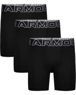 Under Armour Kids Performance Tech Solid 3-Pack Boxer Briefs (Big Kids) | Underwear