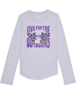 Under Armour Kids Ua Live For Long Sleeve Tee (Big Kids) | Shirts & Tops