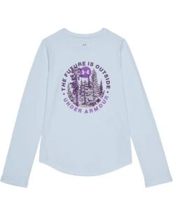 Under Armour Kids Ua Future Long Sleeve Tee (Big Kids) | Shirts & Tops