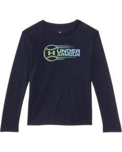 Under Armour Kids Ua Tech Baseball Long Sleeve Tee (Little Kids/Big Kids) | Shirts & Tops