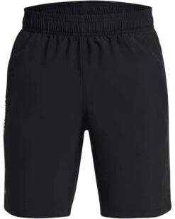 Under Armour Kids Woven Wordmark Shorts (Big Kids)