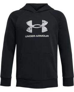 Under Armour Kids Rival Fleece Big Logo Hoodie (Big Kids) | Hoodies & Sweatshirts