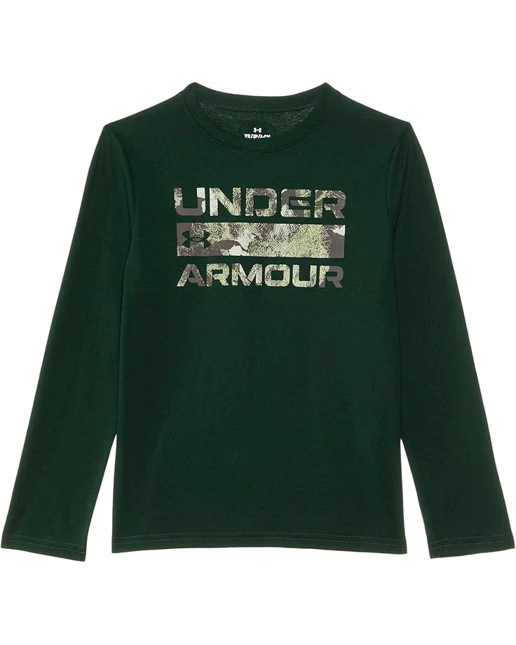 Under Armour Kids Ua Stacked Logo Long Sleeve Tee (Big Kids) | Shirts & Tops 2 Under Armour Kids Ua Stacked Logo Long Sleeve Tee (Big Kids) | Shirts & Tops - Image 2