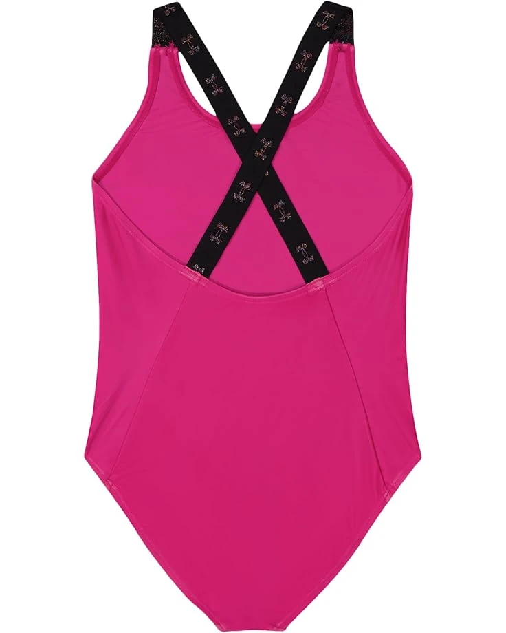 Under Armour Kids Racer One-Piece Swimsuit (Little Kid) | Swimwear 2 Under Armour Kids Racer One-Piece Swimsuit (Little Kid) | Swimwear - Image 2