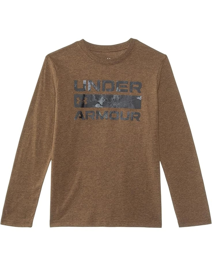 Under Armour Kids Ua Stacked Logo Long Sleeve Tee (Big Kids) | Shirts & Tops 1 Under Armour Kids Ua Stacked Logo Long Sleeve Tee (Big Kids) | Shirts & Tops
