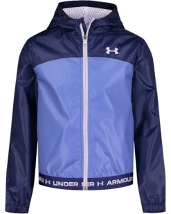 Under Armour Kids Wintuck Logo Waist Windbreaker (Big Kids) | Coats & Outerwear
