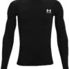 Under Armour Kids HeatGear® Armour Long Sleeve (Big Kids) | Shirts & Tops