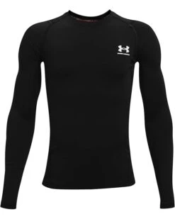 Under Armour Kids HeatGear® Armour Long Sleeve (Big Kids) | Shirts & Tops
