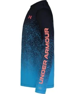 Under Armour Kids Illumine Gradient Logo Upf Long Sleeve Shirt (Big Kid) | Shirts & Tops -Kids Clothingz 71UlnrX5MSL. AC SR736920