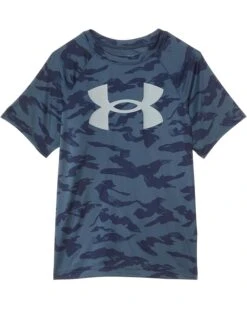 Under Armour Kids Tech Block Printed Short Sleeve (Big Kids) | Shirts & Tops