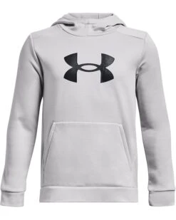 Under Armour Kids Fleece Big Logo Hoodie (Big Kids) | Hoodies & Sweatshirts