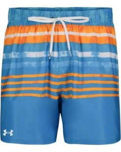 Under Armour Kids Ripple Stripe Volley (Big Kid) | Shorts