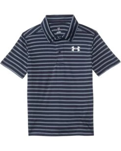Under Armour Kids Ua Match Play Stripe Polo (Little Kids/Big Kids) | Shirts & Tops