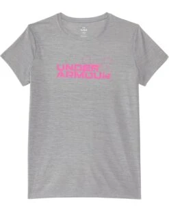 Under Armour Kids Tech Twist Wordmark Logo Short Sleeve T-Shirt (Big Kid) | Shirts & Tops