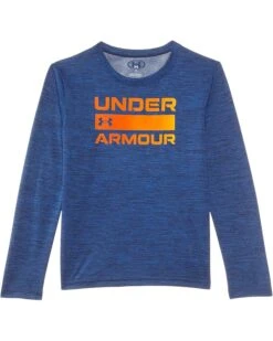 Under Armour Kids Ua Tech Twist Core Long Sleeve Tee (Little Kids/Big Kids) | Shirts & Tops