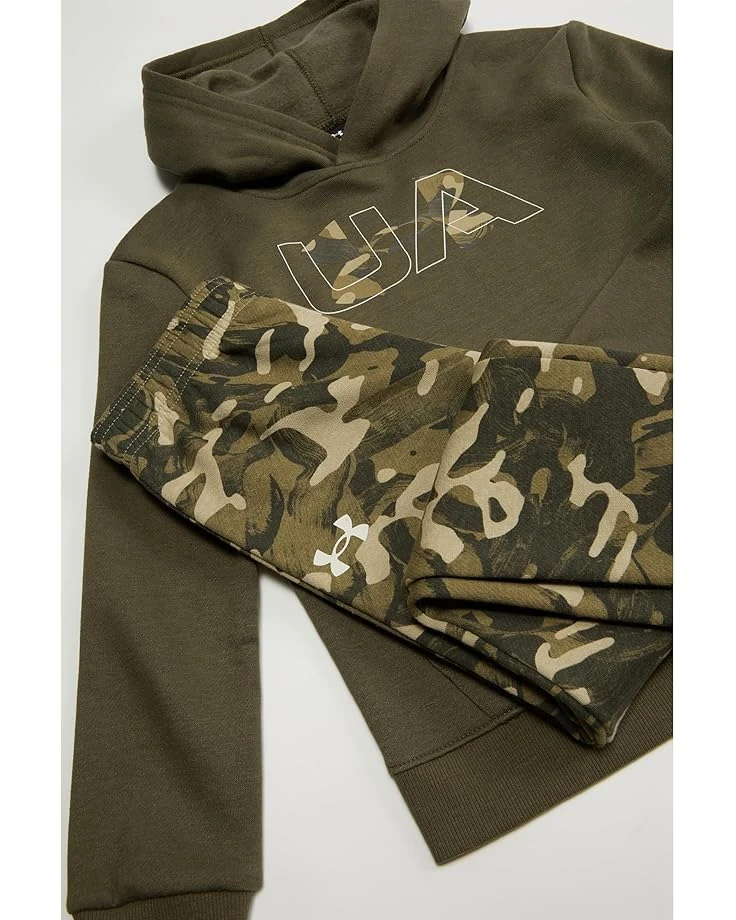 Under Armour Kids Rival Camo Hoodie Set (Little Kids/Big Kids) | Kids' Sets 2 Under Armour Kids Rival Camo Hoodie Set (Little Kids/Big Kids) | Kids' Sets - Image 2